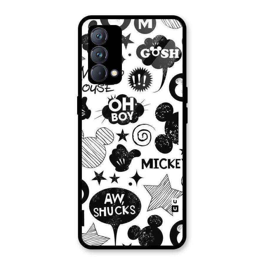 Oh Boy Design Glass Back Case for Realme GT Master Edition