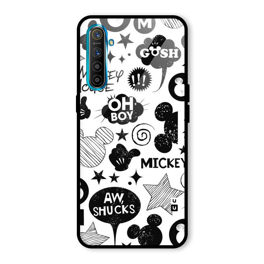 Oh Boy Design Glass Back Case for Realme X2