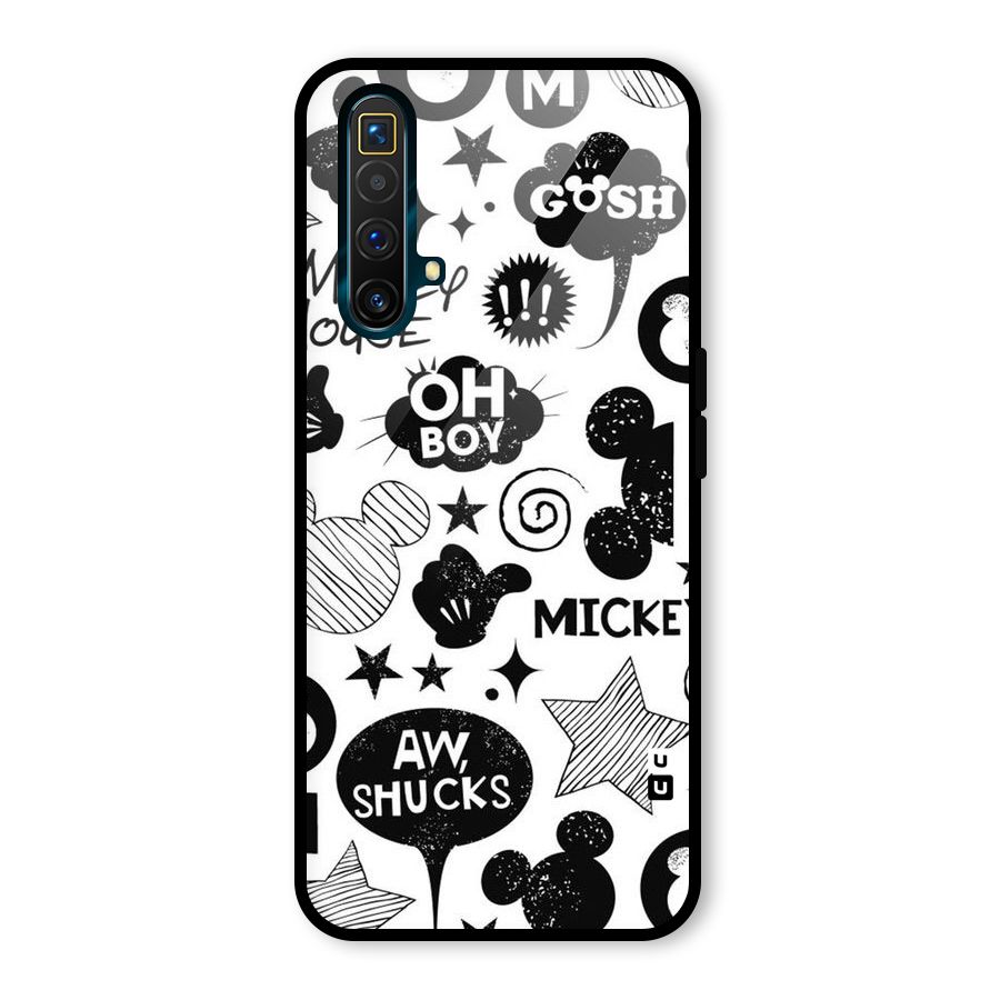 Oh Boy Design Glass Back Case for Realme X3