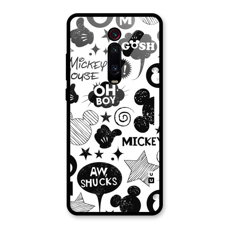 Oh Boy Design Glass Back Case for Redmi K20