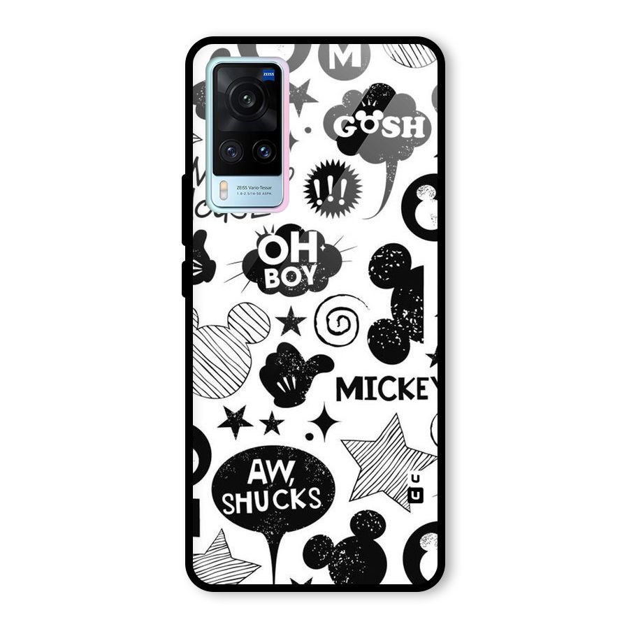 Oh Boy Design Glass Back Case for Vivo X60