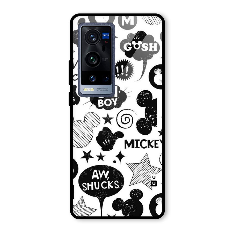 Oh Boy Design Glass Back Case for Vivo X60 Pro Plus