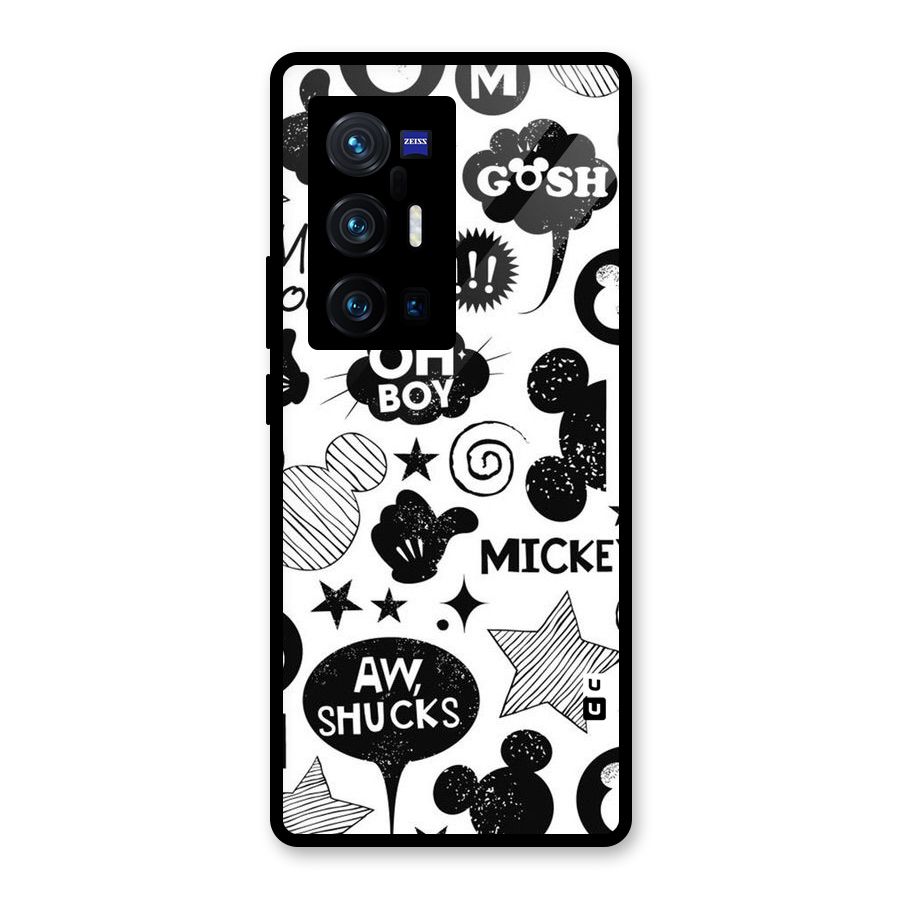 Oh Boy Design Glass Back Case for Vivo X70 Pro Plus