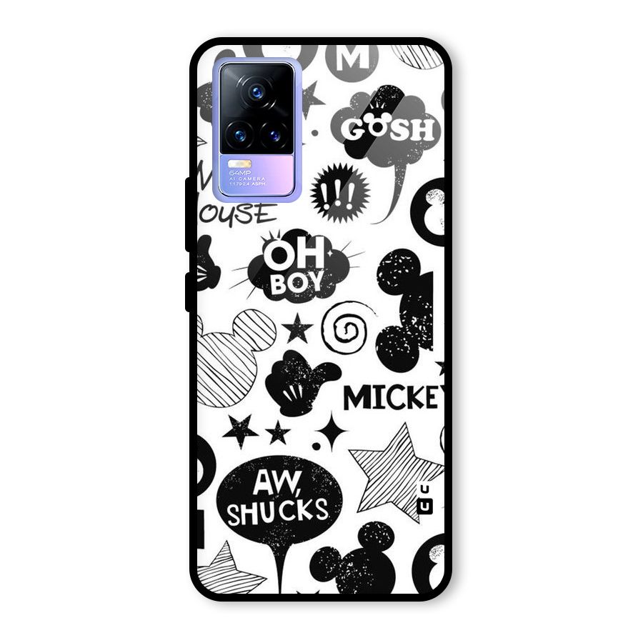 Oh Boy Design Glass Back Case for Vivo Y73