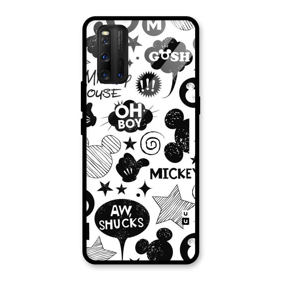 Oh Boy Design Glass Back Case for Vivo iQOO 3