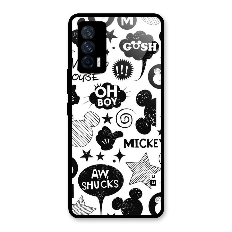 Oh Boy Design Glass Back Case for Vivo iQOO 7 5G