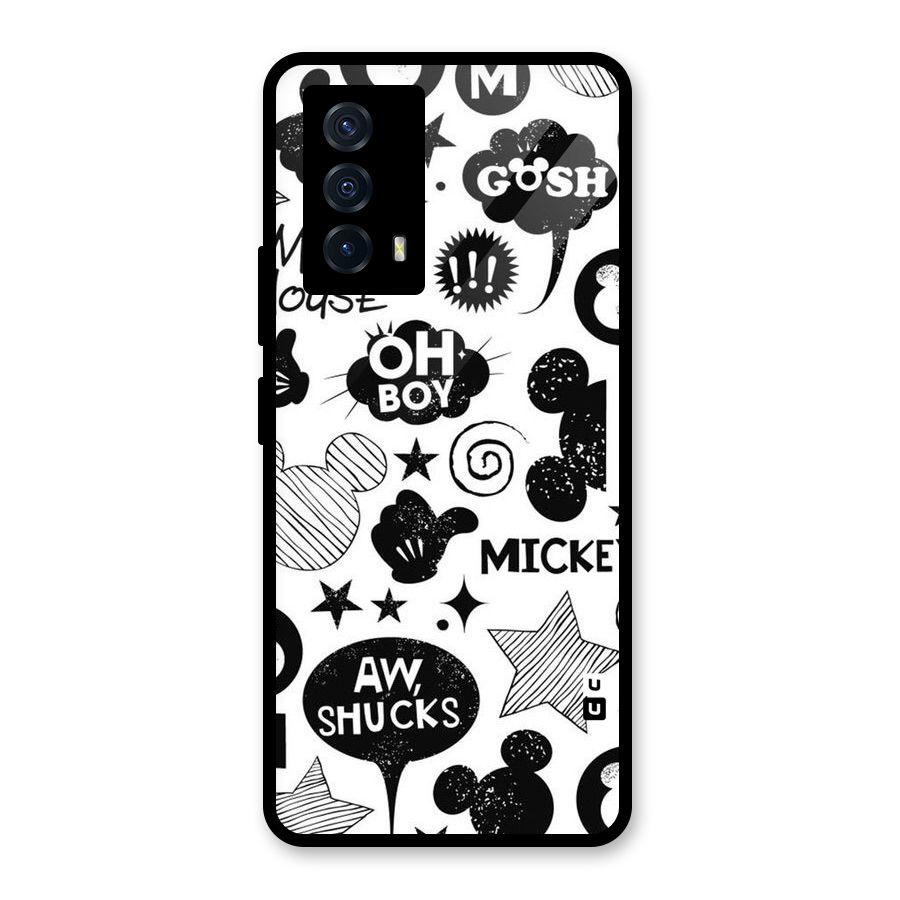 Oh Boy Design Glass Back Case for Vivo iQOO Z5