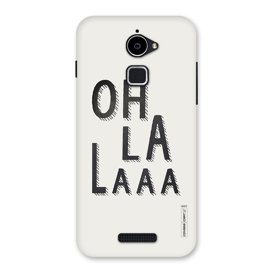 Oh La La Back Case for Coolpad Note 3 Lite