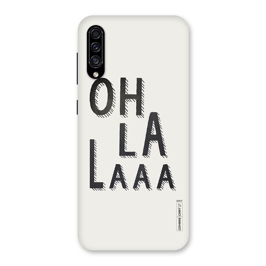 Oh La La Back Case for Galaxy A30s