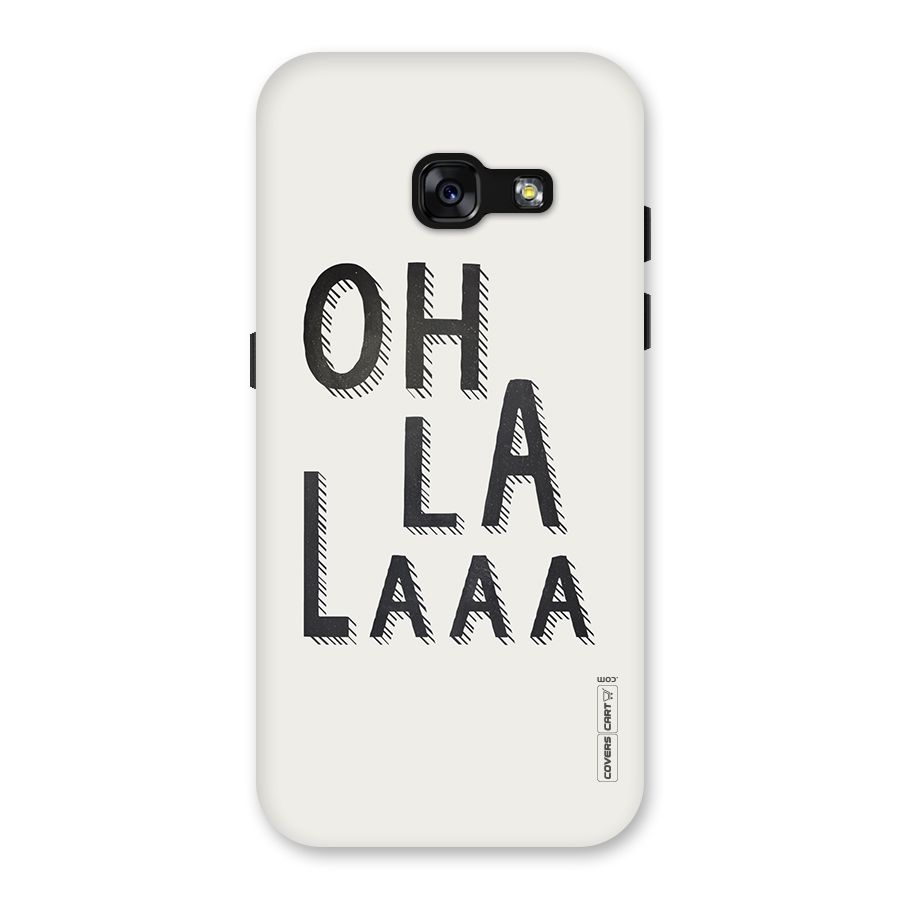 Oh La La Back Case for Galaxy A3 (2017)
