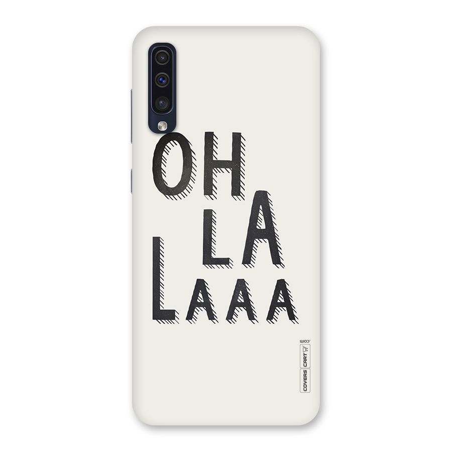 Oh La La Back Case for Galaxy A50s