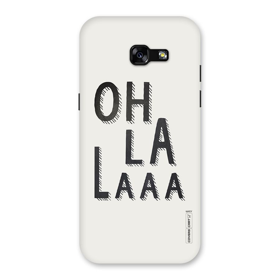 Oh La La Back Case for Galaxy A5 2017