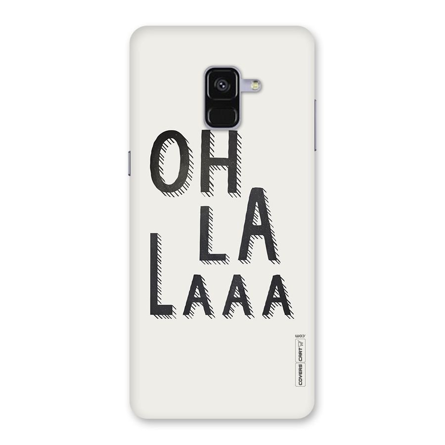 Oh La La Back Case for Galaxy A8 Plus