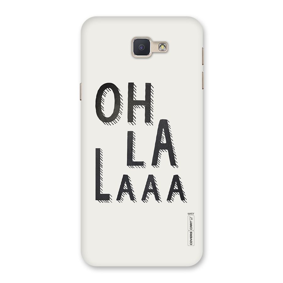 Oh La La Back Case for Galaxy J5 Prime