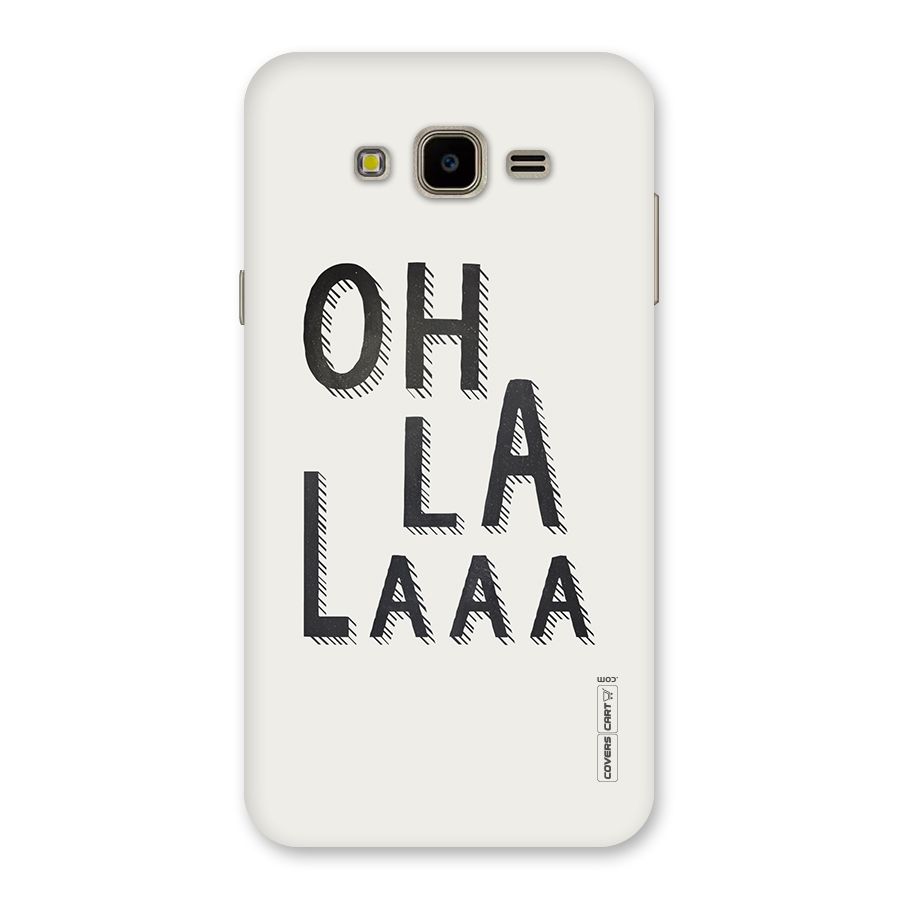 Oh La La Back Case for Galaxy J7 Nxt