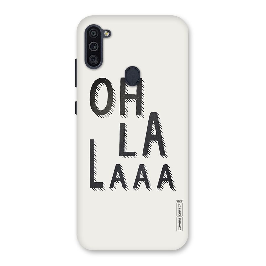 Oh La La Back Case for Galaxy M11