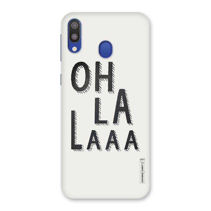 Oh La La Back Case for Galaxy M20
