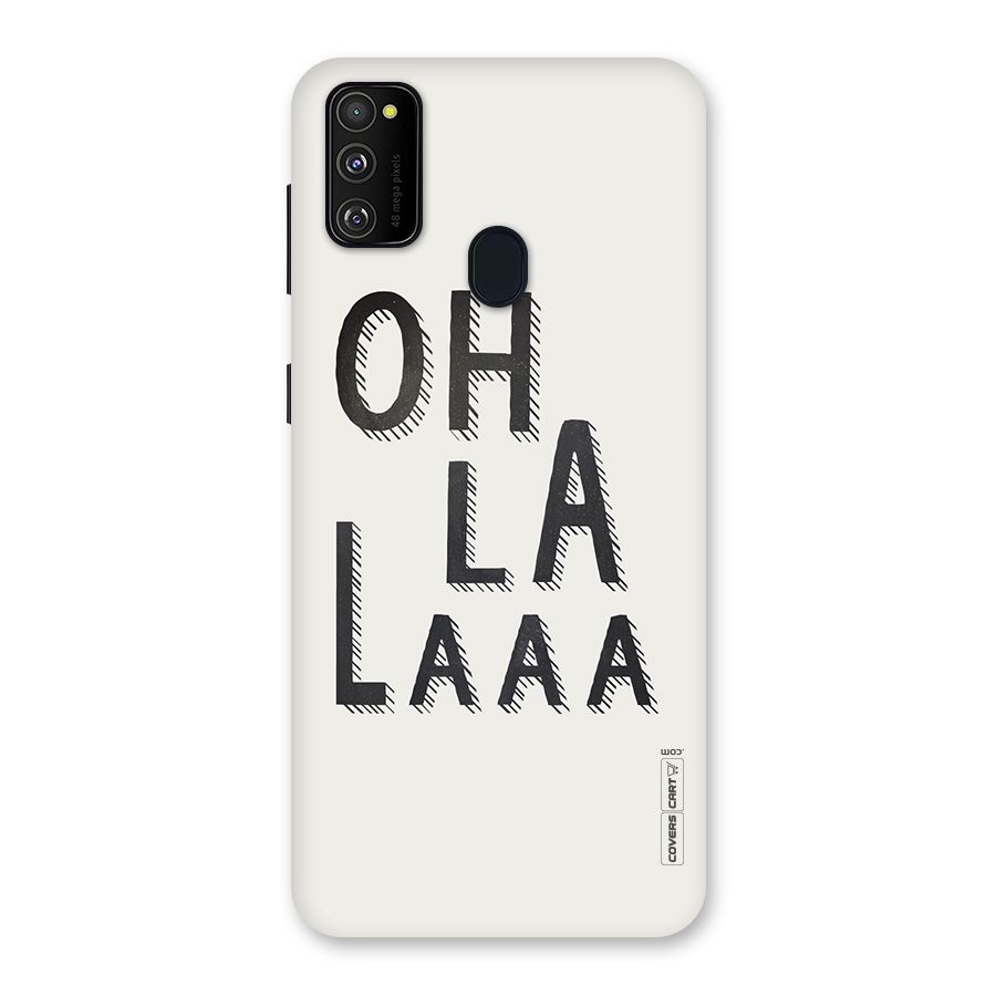 Oh La La Back Case for Galaxy M30s