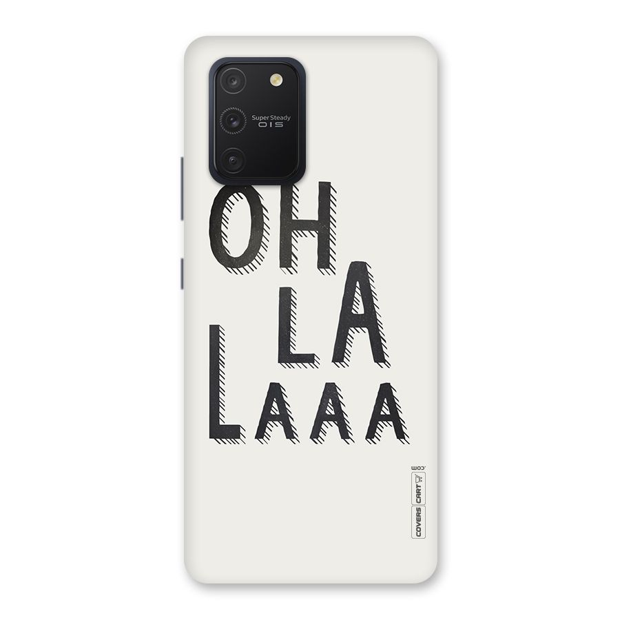 Oh La La Back Case for Galaxy S10 Lite