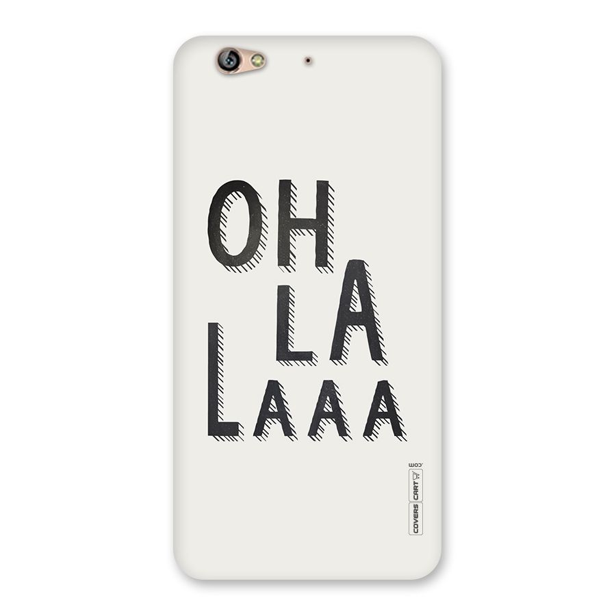Oh La La Back Case for Gionee S6