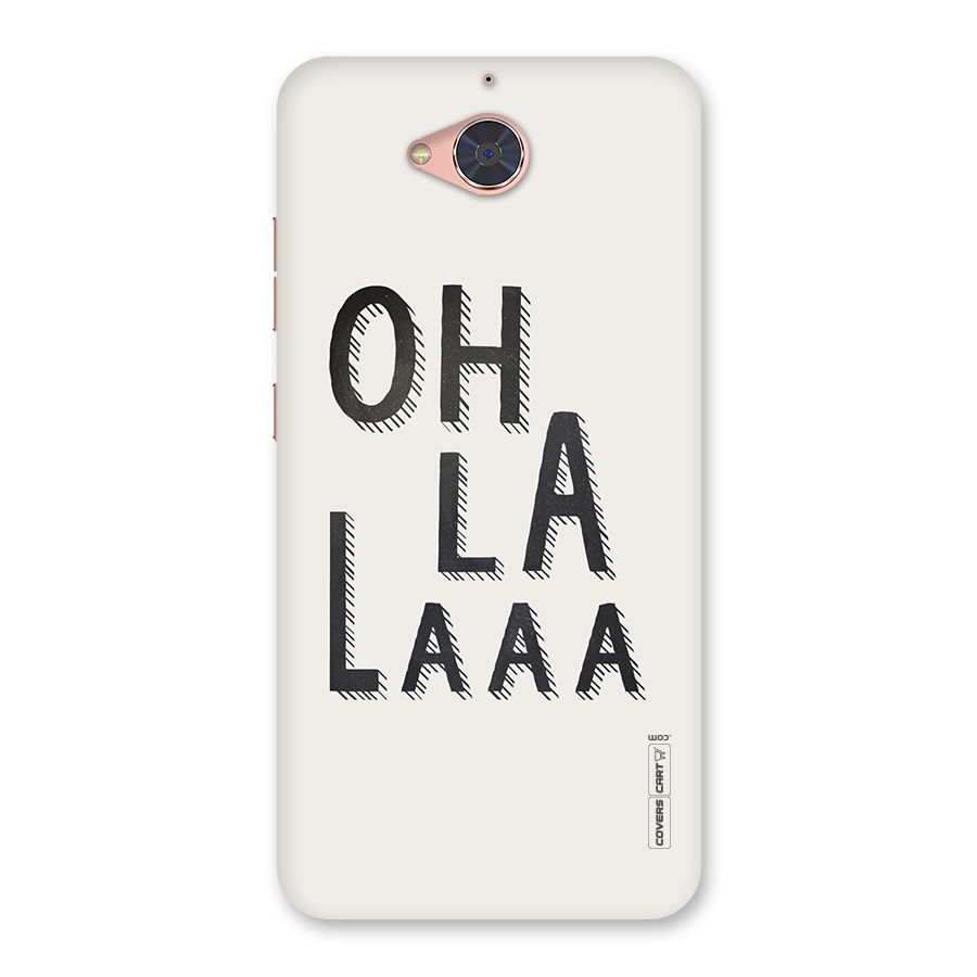 Oh La La Back Case for Gionee S6 Pro