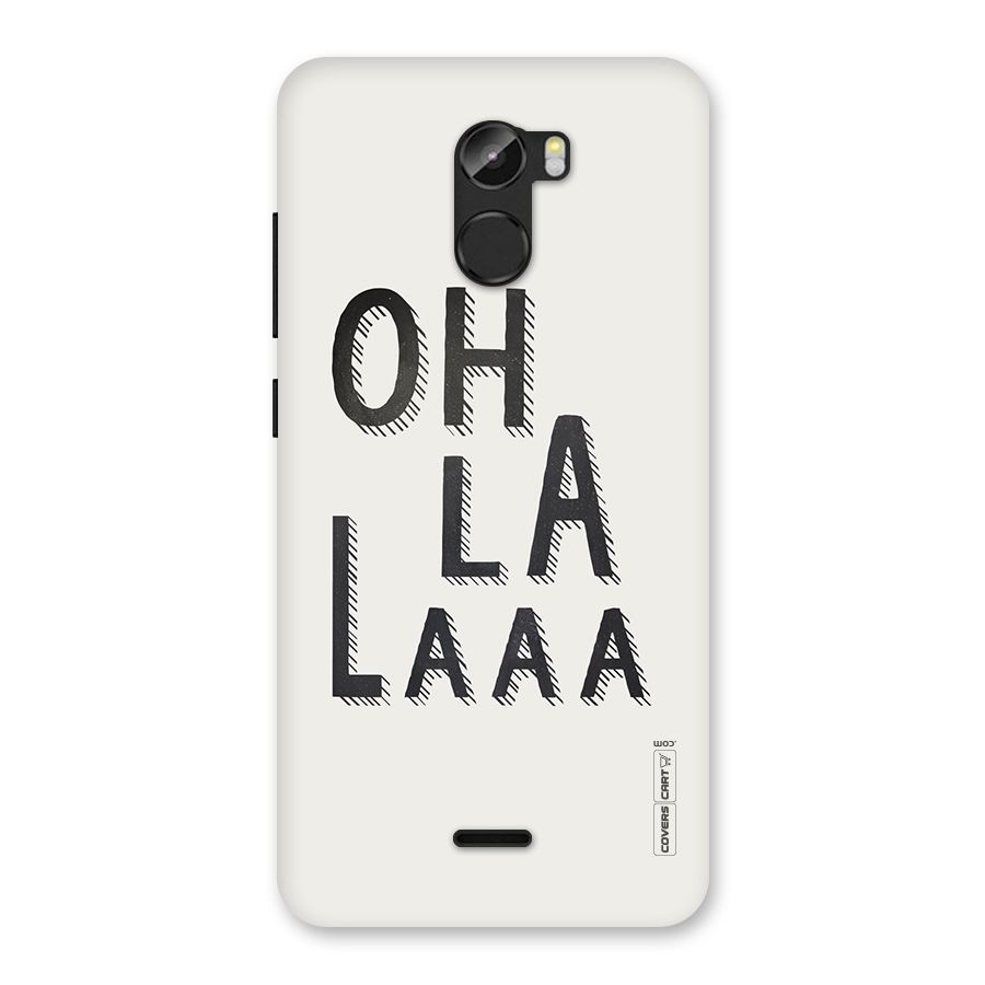 Oh La La Back Case for Gionee X1