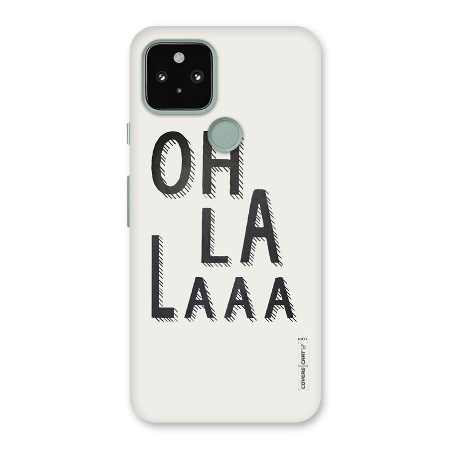 Oh La La Back Case for Google Pixel 5