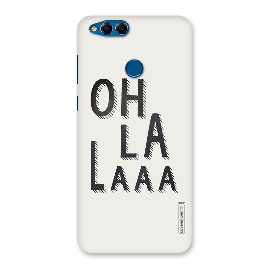 Oh La La Back Case for Honor 7X