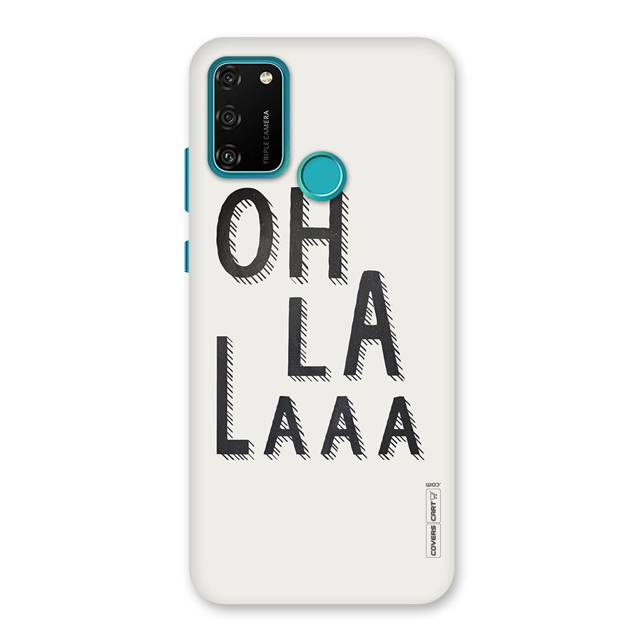 Oh La La Back Case for Honor 9A