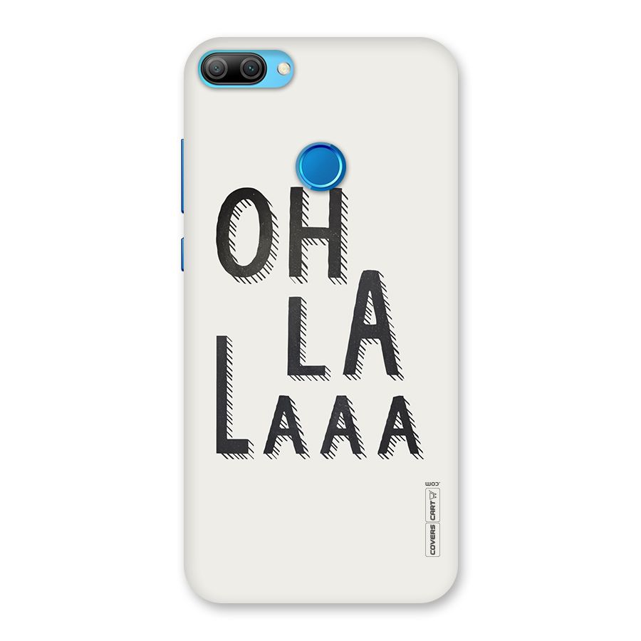 Oh La La Back Case for Honor 9N