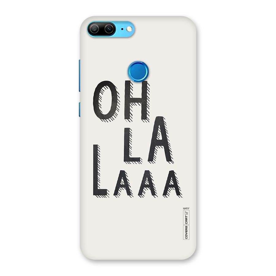 Oh La La Back Case for Honor 9 Lite