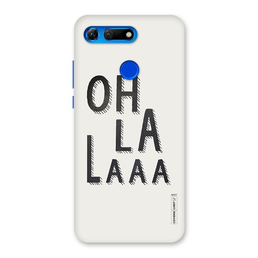 Oh La La Back Case for Honor View 20