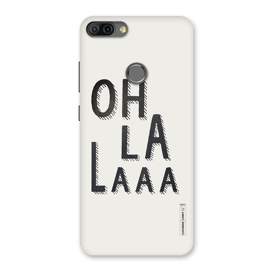 Oh La La Back Case for Infinix Hot 6 Pro
