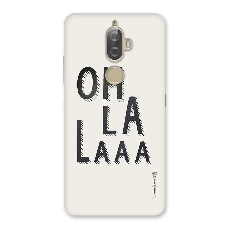 Oh La La Back Case for Lenovo K8 Plus
