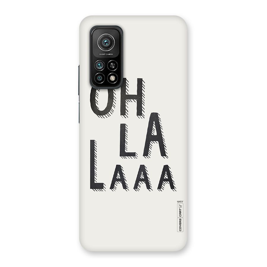 Oh La La Back Case for Mi 10T Pro 5G