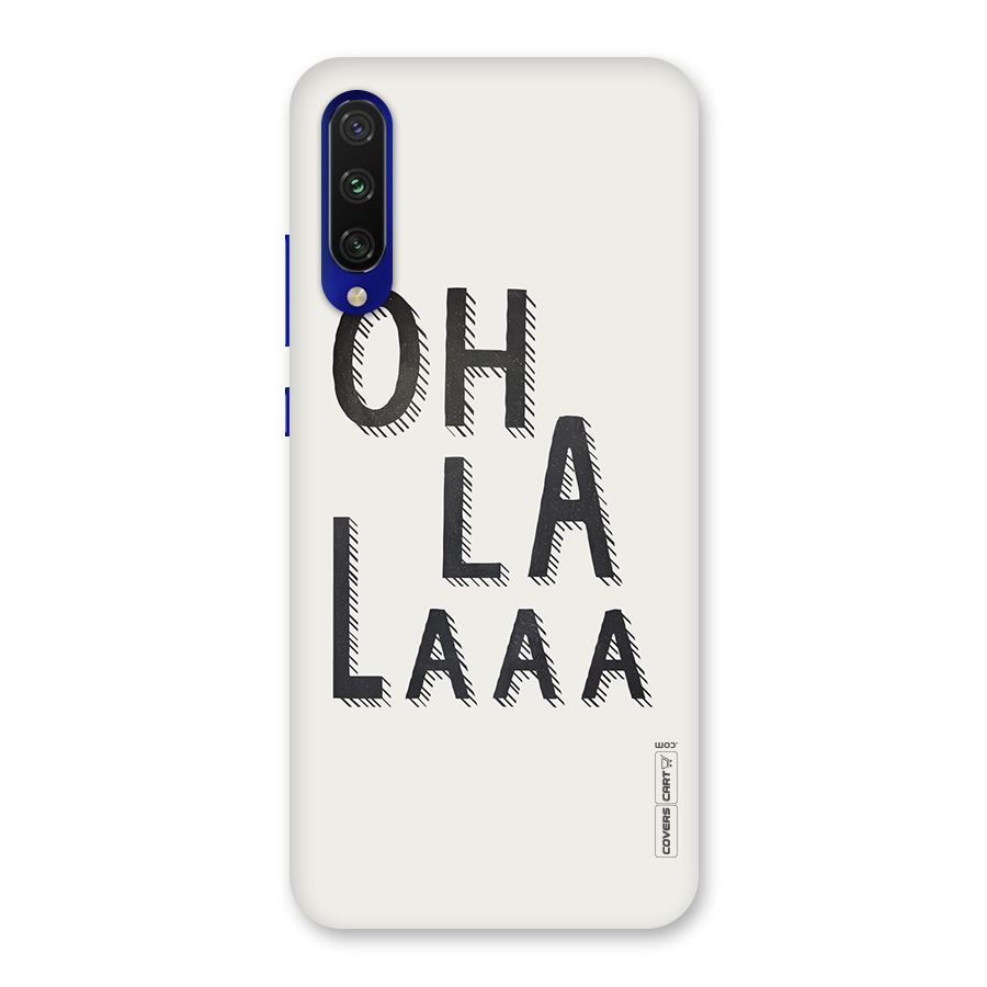 Oh La La Back Case for Mi A3