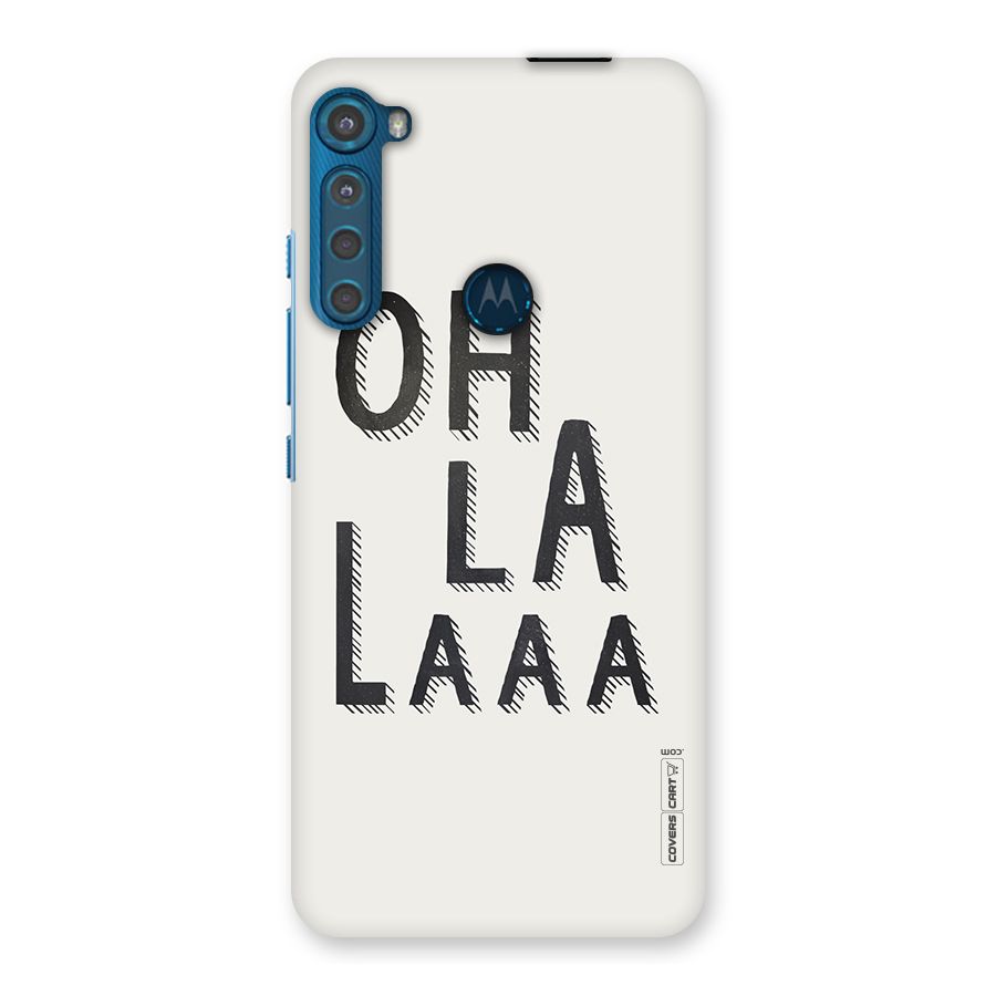 Oh La La Back Case for Motorola One Fusion Plus