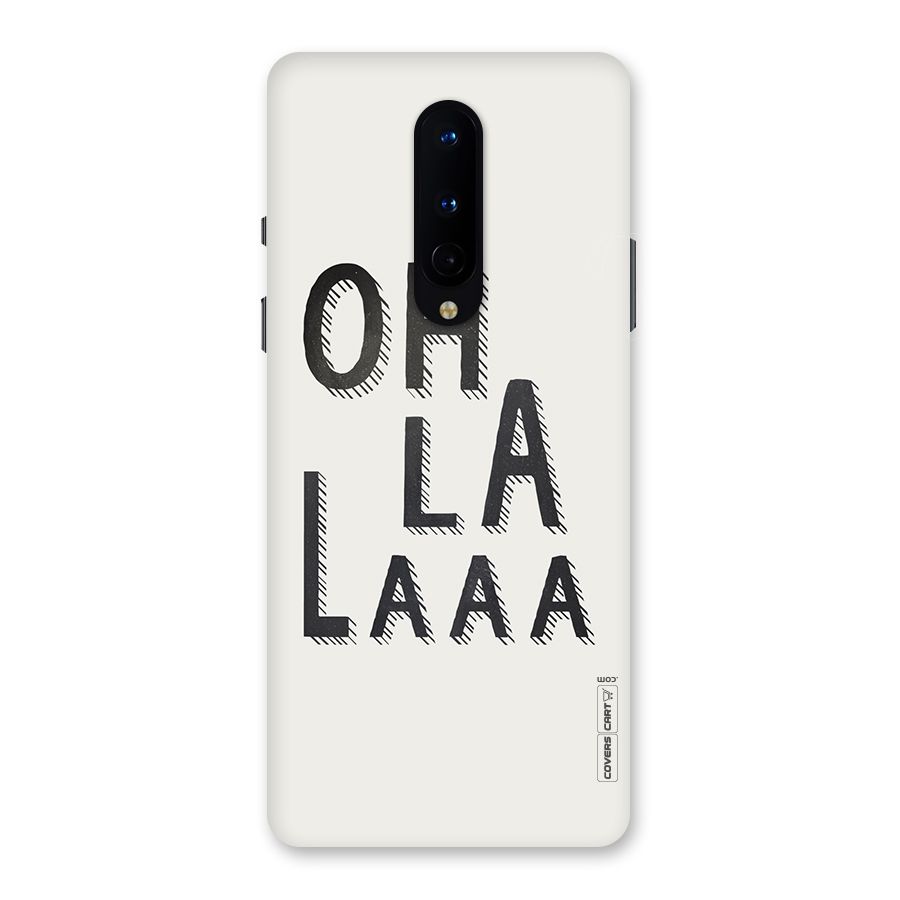 Oh La La Back Case for OnePlus 8