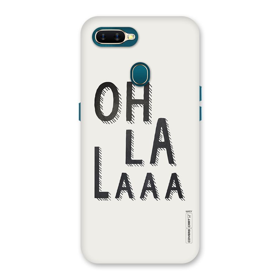 Oh La La Back Case for Oppo A11k