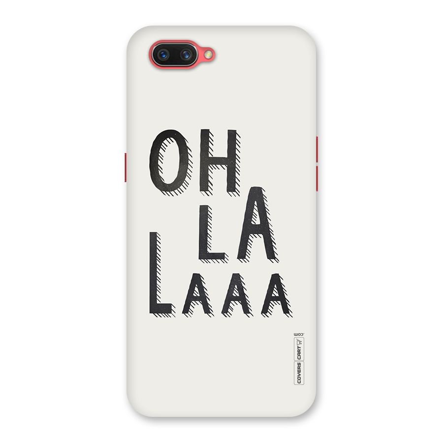 Oh La La Back Case for Oppo A3s