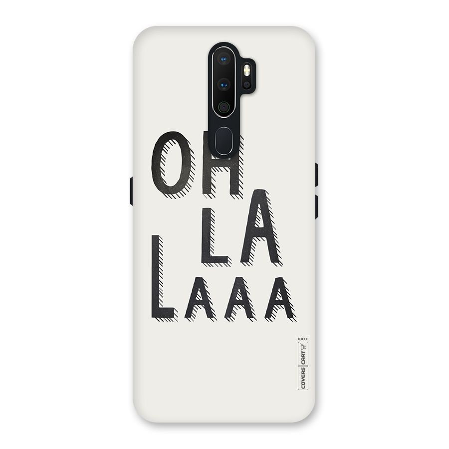 Oh La La Back Case for Oppo A5 (2020)