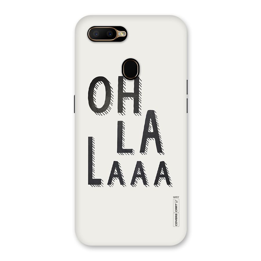 Oh La La Back Case for Oppo A5s
