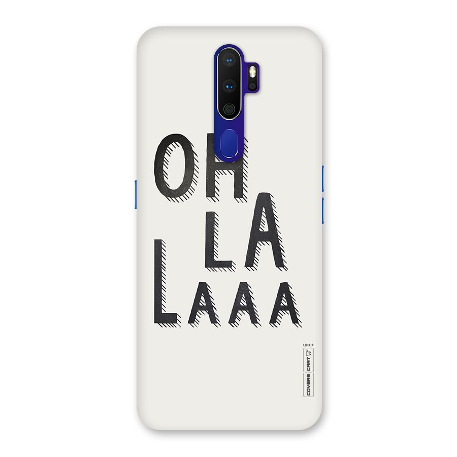 Oh La La Back Case for Oppo A9 (2020)