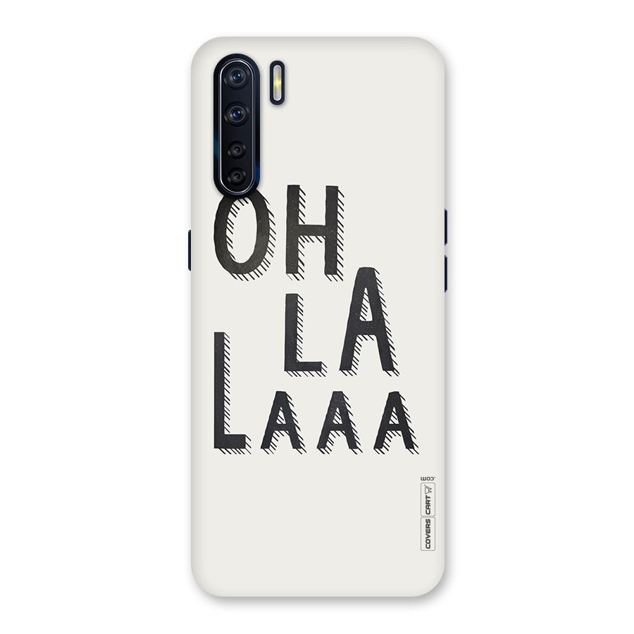 Oh La La Back Case for Oppo F15