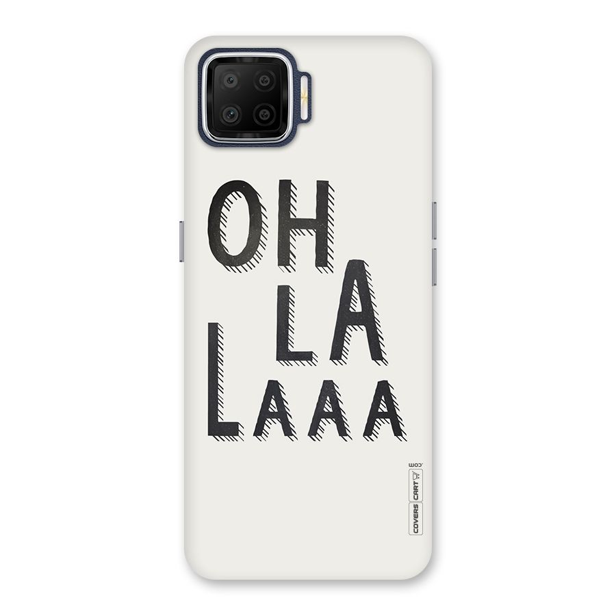 Oh La La Back Case for Oppo F17