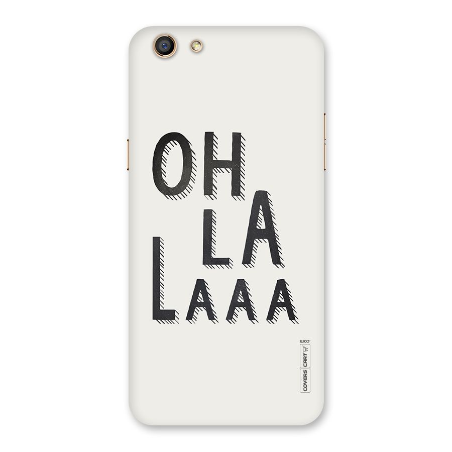 Oh La La Back Case for Oppo F3
