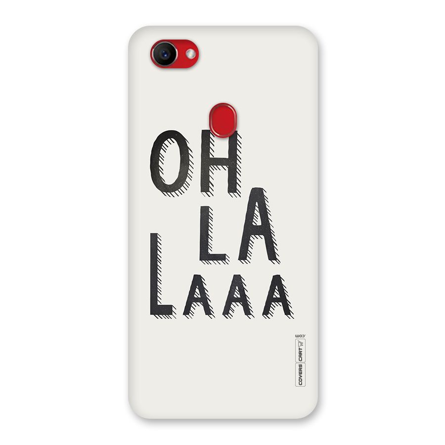 Oh La La Back Case for Oppo F7