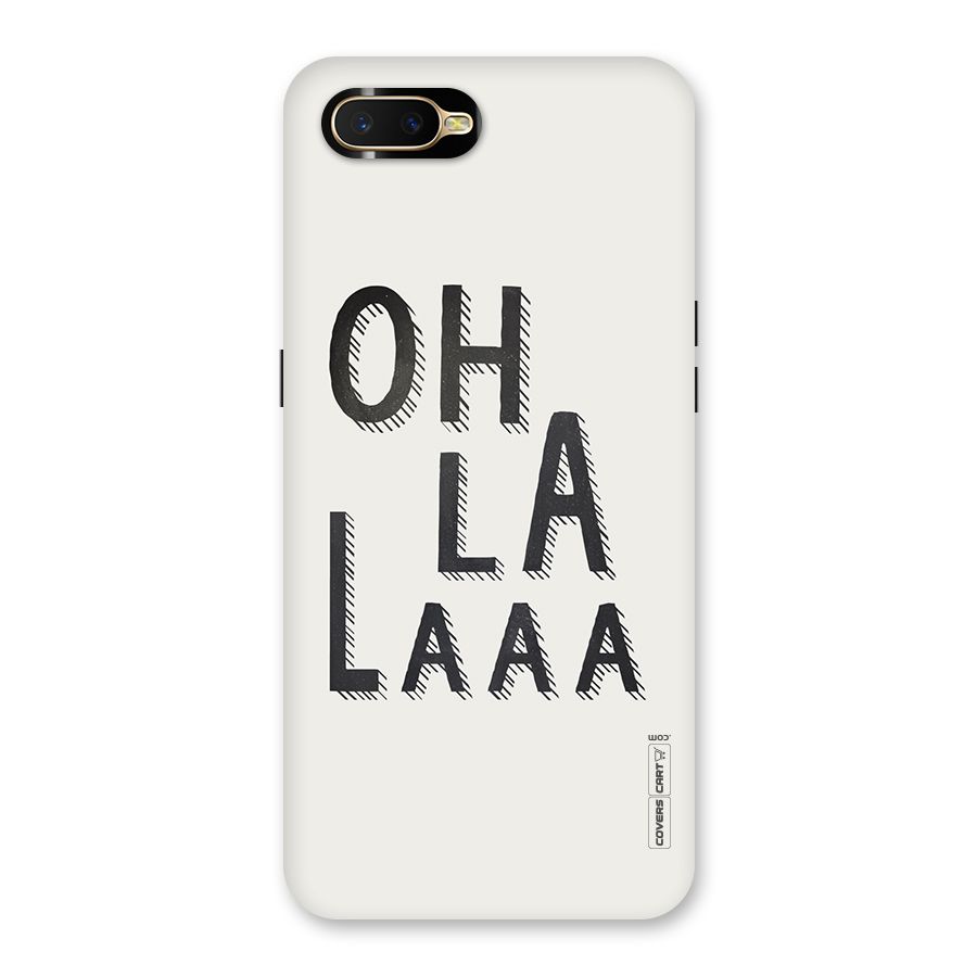 Oh La La Back Case for Oppo K1