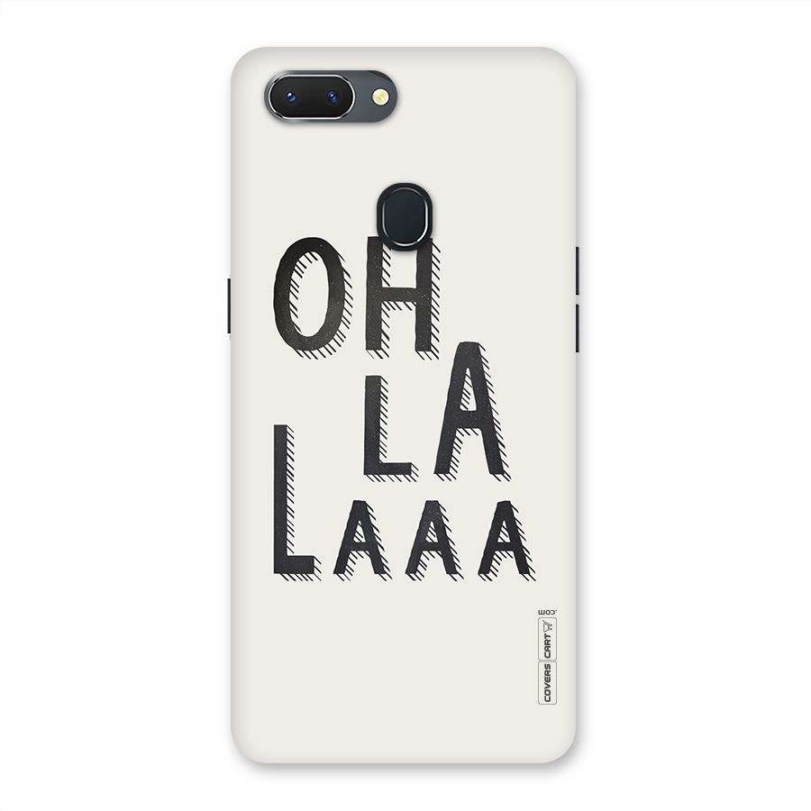 Oh La La Back Case for Oppo Realme 2