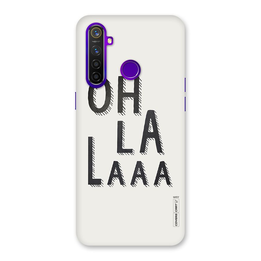 Oh La La Back Case for Realme 5 Pro